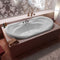 Atlantis Whirlpools Indulgence 41" x 70" Oval Soaking Bathtub