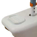 Drive Medical Michael Graves Clamp On Height Adjustable Tub Rail with Soft Cover Soap and Shampoo Dish mg12050sc