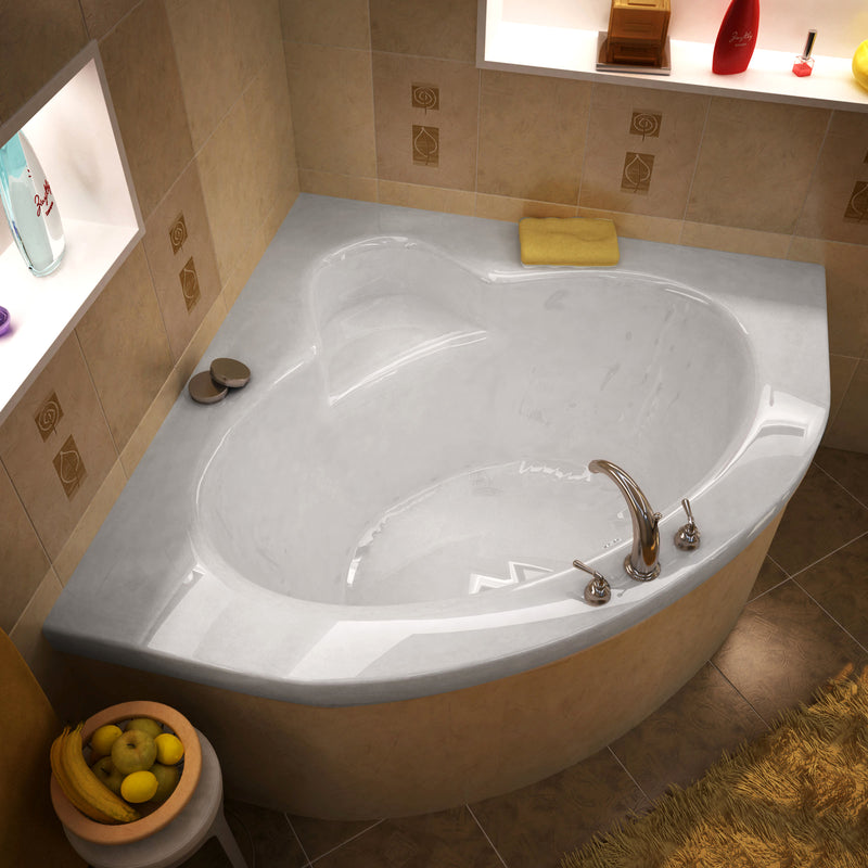 Atlantis Whirlpools Alexandria 60" x 60" Corner Soaking Bathtub