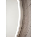 James Martin Cirque 42" Mirror Glossy White 933-M42-GW