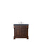 James Martin Brookfield 36" Warm Cherry Single Vanity with 3 cm Charcoal Soapstone Quartz Top 147-114-5586-3CSP