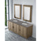 James Martin Portland 72" Double Vanity Whitewashed Walnut with 3 cm Gray Expo Quartz Top 620-V72-WW-3GEX