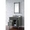 James Martin Brittany 36" Urban Gray Single Vanity with 3 cm Gray Expo Quartz Top 650-V36-UGR-3GEX