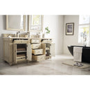 James Martin Bristol 72" Double Vanity Vintage Vanilla with 3 cm Eternal Marfil Quartz Top 157-V72-VV-3EMR