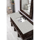 James Martin Balmoral 60" Single Vanity Cabinet Antique Walnut with 3 cm Eternal Serena Quartz Top 150-V60S-ANW-3ESR