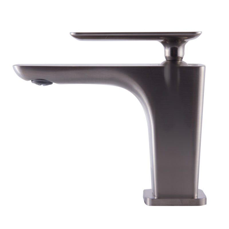 ALFI Brushed Nickel Single Hole Modern Bathroom Faucet AB1779-BN