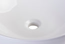 ALFI EAGO 18" Round Ceramic Above Counter Bathroom Basin Vessel Sink BA351