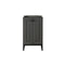 James Martin Chianti 20" Single Vanity Cabinet Mineral Grey Matte Black E303-V20-MG-MBK