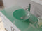 Cambridge Plumbing 48" Solid Wood Glass Vessel Sink Set PC