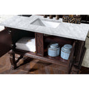 James Martin Balmoral 48" Antique Walnut Single Vanity with 3 cm Carrara Marble Top 150-V48-ANW-3CAR