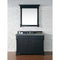 James Martin Brookfield 48" Antique Black Single Vanity with 3 cm Cala Blue Quartz Top 147-114-5236-3CBL