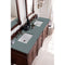 James Martin Brittany 72" Burnished Mahogany Double Vanity with 3 cm Cala Blue Quartz Top 650-V72-BNM-3CBL