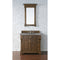 James Martin Brookfield 36" Country Oak Single Vanity with 3 cm Gray Expo Quartz Top 147-114-5576-3GEX