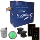 SteamSpa Royal 12 KW QuickStart Acu-Steam Bath Generator Package in Oil Rubbed Bronze