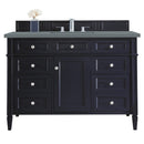 James Martin Brittany 48" Victory Blue Single Vanity with 3 cm Cala Blue Quartz Top 650-V48-VBL-3CBL