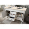 James Martin Brookfield 60" Bright White Double Vanity with 3 cm Eternal Marfil Quartz Top 147-V60D-BW-3EMR