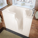 MediTub Walk-In 26" x 46" Right Drain Biscuit Soaking Walk-In Bathtub