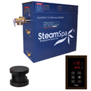 SteamSpa Oasis 7.5 KW QuickStart Acu-Steam Bath Generator Package in Oil Rubbed Bronze