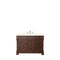 James Martin Brookfield 48" Warm Cherry Single Vanity with 3 cm Eternal Marfil Quartz Top 147-114-5286-3EMR