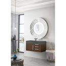 James Martin Mercer Island 36" Single Vanity Coffee Oak with Dusk Gray Glossy Composite Top 389-V36-CFO-A-DGG