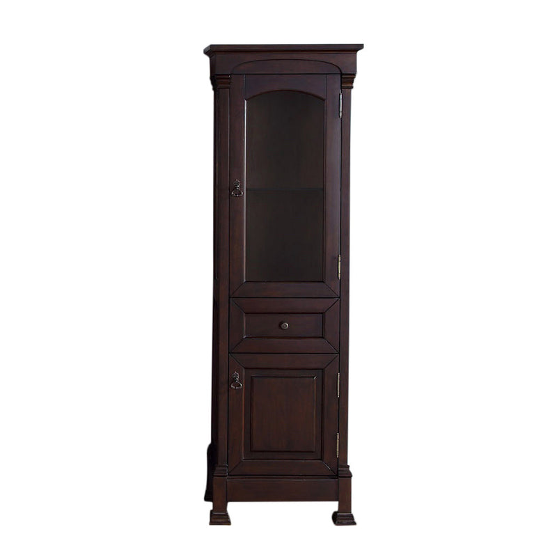 James Martin Brookfield Linen Cabinet Burnished Mahogany 147-114-5066