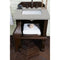 James Martin Balmoral 26" Single Vanity Cabinet Antique Walnut with 3 cm Eternal Serena Quartz Top 150-V26-ANW-3ESR