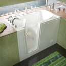 MediTub Walk-In 30" x 54" Left Drain White Air Jetted Walk-In Bathtub