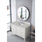 James Martin Palisades 48" Single Vanity Bright White with 3 cm Eternal Marfil Quartz Top 527-V48-BW-3EMR