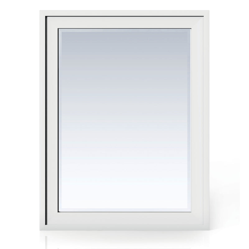 James Martin Addison 30" Rectangular Mirror Glossy White E444-M30-GW