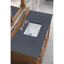 James Martin Savannah 48" Single Vanity Cabinet Driftwood with 3 cm Charcoal Soapstone Quartz Top 238-104-5211-3CSP