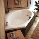 Atlantis Whirlpools Venus 60" x 60" Corner Soaking Bathtub