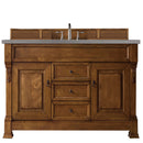 James Martin Brookfield 60" Country Oak Single Vanity with 3 cm Grey Expo Quartz Top 147-114-5371-3GEX