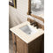 James Martin Providence 26" Single Vanity Cabinet Driftwood with 3 cm Eternal Marfil Quartz Top 238-105-V26-DRF-3EMR