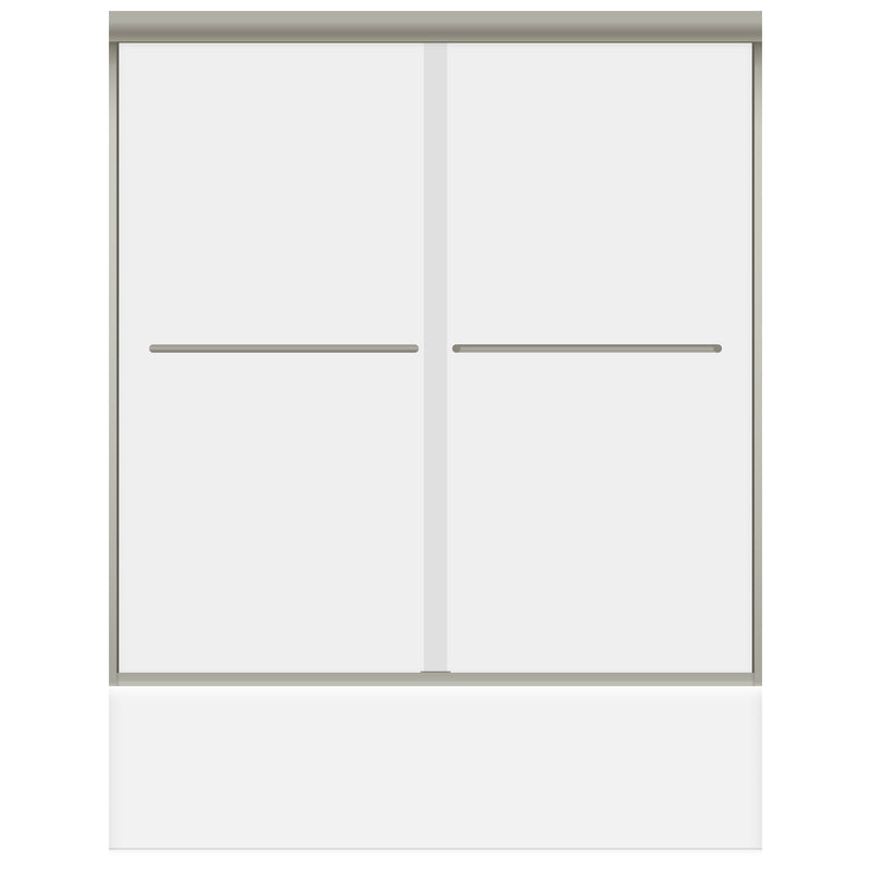 56-60 W x 62 H Sliding Bypass Bathtub Door ULTRA-A LBTDA6062-B