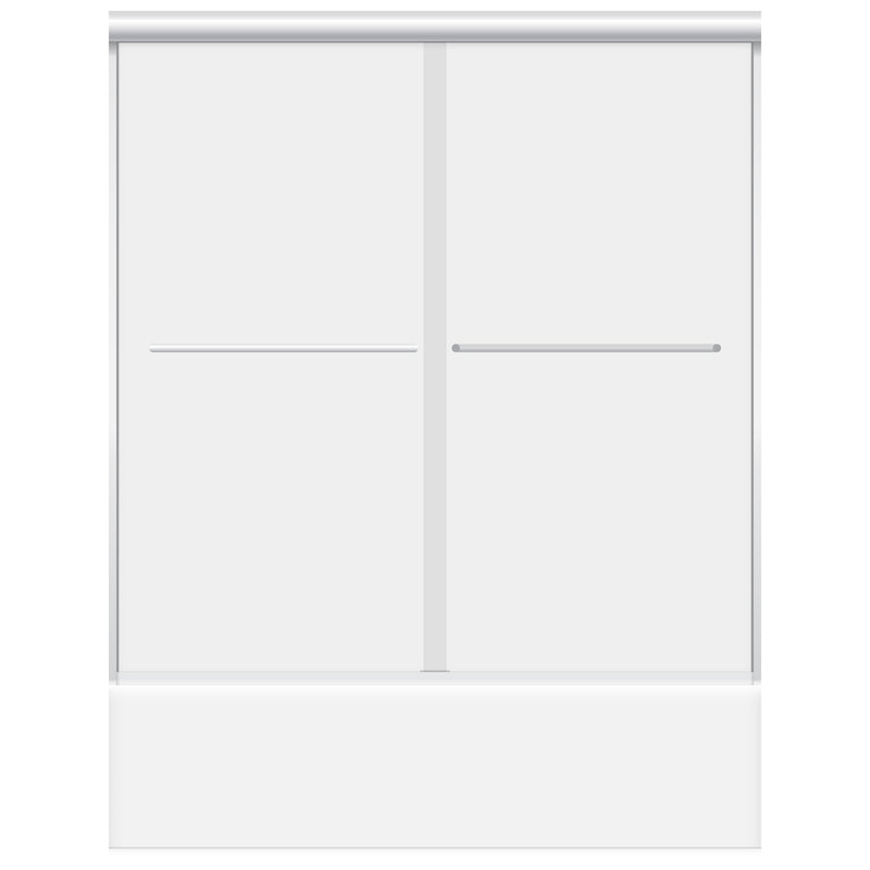 56-60 W x 62 H Sliding Bypass Bathtub Door ULTRA-A LBTDA6062-C