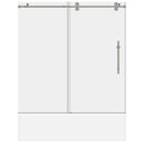 56-60 W x 62 H Sliding Bathtub Door ULTRA-D LBTDD6062-B