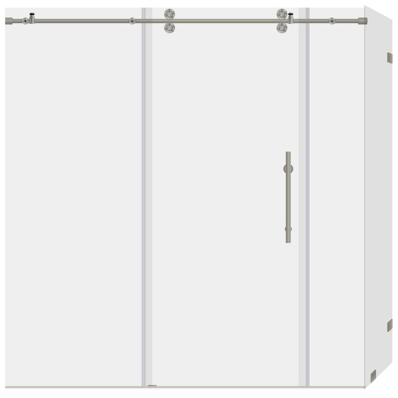 68-72 W x 79 H x 36 D Sliding Shower Enclosure ULTRA-D LBSDD7279-B+LBSED3679-CB