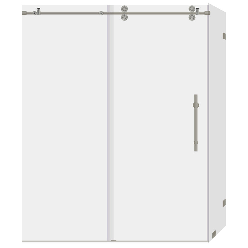 56-60 W x 79 H x 34 1/2 D Sliding Shower Enclosure ULTRA-D LBSDD6079-B+LBSED34579-CB