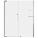 63-65 W x 72 H Swing-Out Shower Door ULTRA-G LBSDG3472-B+LBSEG3072-B-SD