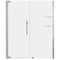 63-65 W x 72 H Swing-Out Shower Door ULTRA-G LBSDG3472-B+LBSEG3072-B-SD