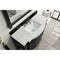 James Martin Brittany 46" Single Vanity Black Onyx with 3 cm Carrara Marble Top 650-V46R-BKO-CAR