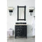 James Martin Brittany 30" Single Vanity Black Onyx with 3 cm Eternal Marfil Quartz Top 650-V30-BKO-3EMR