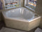 Atlantis Whirlpools Cascade 60" x 60" Corner Air & Whirlpool Jetted Bathtub