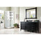 James Martin Brittany 60" Single Vanity Black Onyx with 3 cm Cala Blue Quartz Top 650-V60S-BKO-3CBL