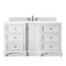 James Martin De Soto 60" Single Vanity Bright White with 3 cm Eternal Marfil Quartz Top 825-V60S-BW-3EMR