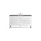 James Martin Athens 60" Single Vanity Cabinet Glossy White with 3 cm Grey Expo Quartz Top E645-V60S-GW-3GEX