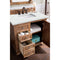 James Martin Providence 36" Single Vanity Cabinet Driftwood with 3 cm Ethereal Noctis Quartz Top 238-105-5511-3ENC