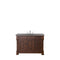 James Martin Brookfield 48" Warm Cherry Single Vanity with 3 cm Grey Expo Quartz Top 147-114-5286-3GEX