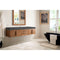 James Martin Mercer Island 72" Single Vanity Latte Oak with Dusk Gray Glossy Composite Top 389-V72S-LTO-A-DGG