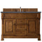 James Martin Brookfield 60" Country Oak Single Vanity with 3 cm Charcoal Soapstone Quartz Top 147-114-5371-3CSP